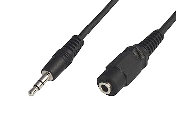 【中古】オーディオケーブル 3.5mm ステレオミニプラグと3.5mm ステレオミニジャック ステレオミニ延長ケーブル 15m /C-088
