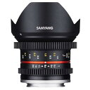 【中古】SAMYANG 単焦点広角レンズ 12mm T2.2 フジフイルム X用 APS-C用