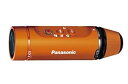 【中古】パナソニック ウェアラブルカメラ オレンジ HX-A1H-D