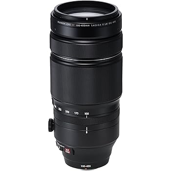 【中古】富士フイルム(FUJIFILM) X 交換レンズ フジノン ズーム 超望遠 100-400mm 手ブレ補正 防塵防滴耐低温 リニアモーター(静音) 絞りリング F XF100-
