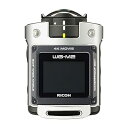 【中古】RICOH 防水アクションカメラ WG-M2 シルバー 4K動画 超広角204度 ハウジング不要 防水20m 耐衝撃2m 03813