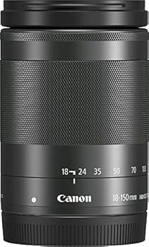 【中古】Canon 望遠ズームレンズ EF-M18-150mm F3.5-6.3 IS STM ミラーレス専用 グラファイト EF-M18-150ISSTM