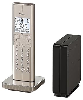 【中古】シャープ 電話機 コードレス 迷惑電話機拒否機能 ゴールド系 JD-XF1CL-N 【中古】シャープ 電話機 コードレス 迷惑電話機拒否機能 ゴールド系 JD-XF1CL-N
