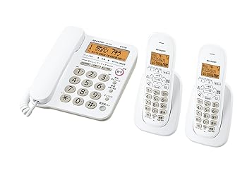 Other - 【中古】シャープ 電話機 コードレス 子機2台 JD-G32CW