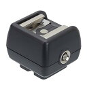 【中古】エツミ ホットシューアダプター 2WAY カメラのホットシュー→シンクロ接点(PCタイプ)・ホットシュー E-6784