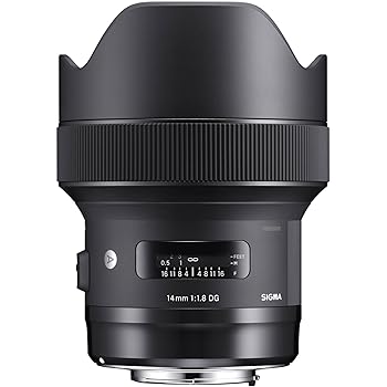【中古】SIGMA シグマ Nikon Fマウント レンズ 14mm F1.8 DG HSM 単焦点 広角 星 フルサイズ Art 一眼レフ 専用