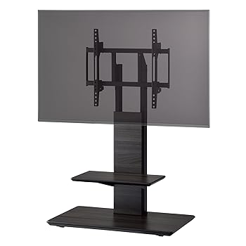 【中古】ハヤミ工産 テレビスタンド 自立型 55V型まで対応 キャスター付 ブラック KF-950 【中古】ハヤミ工産 テレビスタンド 自立型 55V型まで対応 キャスター付 ブラック KF-950