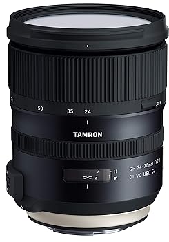 【中古】TAMRON 大口径標準ズームレンズ SP24-70mm F2.8 Di VC USD G2 キヤノン用 フルサイズ対応 A032E