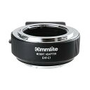 【中古】Commlite レンズマウントアダプター CM-ENF-E1 PRO (ニコンFマウントレンズ → ソニーEマウント変換) 電子接点付き 互換品