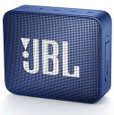 【中古】JBL GO2 Bluetoothスピーカー IPX7防水/ポータブル/パッシブラジエーター搭載 ブルー JBLGO2BLU 【国内正規品】