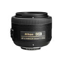【中古】Nikon 35mm f/1.8G AF-S DX NIKKOR レンズ。