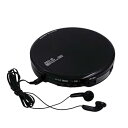 【中古】WINTECH ポータブルCDプレーヤー 乾電池 AC電源 音飛び防止 プログラム再生 リピート再生 ステレオイヤホン付き ブラック PCD-32 廣華...