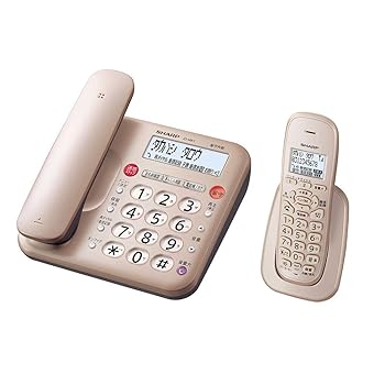 【中古】JD-MK1CL(ゴールド系) 電話機 子機1台タイプ コードレス