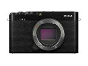 【中古】富士フイルム(FUJIFILM) ミラーレスデジタルカメラ X-E4 ボディ ブラック F X-E4-B