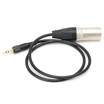 【中古】TRSからXLRケーブル、UWP V1 D11 D21レシーバー用の高解像度3.5mmからXLRケーブル、およびその他のバランス入力オーディオデバイスにより、音質 【中古】TRSからXLRケーブル、UWP V1 D11 D21レシーバー用の高解像度3.5mmからXLRケーブル、およびその他のバランス入力オーディオデバイスにより、音質