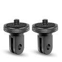 【中古】VKESEN アルミ変換アダプター 1/4インチ 20 三脚マウントアクセサリー GoPro用(GP規格)からカメラ1/4ネジに変換, 1/4カメラネジ...