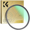 【中古】K&F Concept 72mm レンズフィルター 高透過率 極薄 撥水防汚 AGC日本製光学ガラス レンズ保護用 MCUVフィルター(NANO-Dシリ...