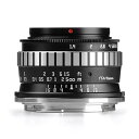 【中古】TTArtisan 23mm f/1.4 C Zマウント ニコンZ APS-C ブラック×シルバー レンズ 銘匠光学