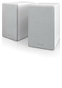 【中古】デノン Denon SC-N10 ブックシェルフスピーカー 2ウェイシステム ホワイト SC-N10-WTEM
