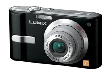 【中古】パナソニック デジタルカメラ LUMIX (ルミックス) DMC-FS2 ブラック