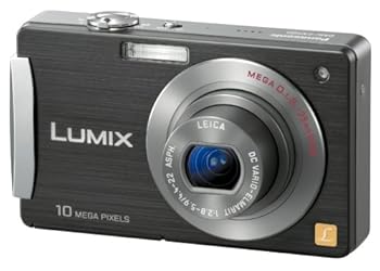 【中古】パナソニック デジタルカメラ LUMIX (ルミックス) ギャラクシーブラック DMC-FX500-K