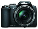 【中古】(非常に良い)Nikon Coolpix p90 12.1 MPデジタルカメラwith 24 x Wide Angle光学式振動Reduction (VR)ズームと3インチ角度調整LCD