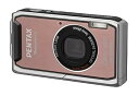 【中古】(非常に良い)Pentax Optio W60 10MP 防水デジタルカメラ 5倍光学ズームと2.5インチLCD(ピンク)