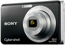 【中古】SONY デジタルカメラ Cyber-Shot(サイバーショット) W190 (1210万画素/光学x3/デジタルx6/ブラック) DSC-W190/B