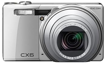 【中古】(非常に良い)RICOH デジタルカメラ CX6シルバー CX6-SL