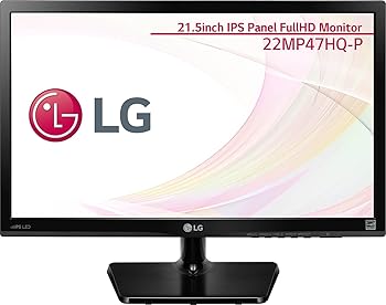 【中古】(非常に良い)LG 22MP47HQ-P ディスプレイ モニター 21.5インチ／AH-IPS非光沢／フルHD／HDMI