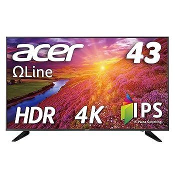 【中古】Acer モニター OmegaLine DM431Kbmiiipfx 43インチ IPS 半光沢 4K 75Hz 5ms HDMIx3 DisplayPort HDR VESAマウント対応PIP/PBP機能 スピーカー内 【中古】Acer モニター OmegaLine DM431Kbmiiipfx 43インチ IPS 半光沢 4K 75Hz 5ms HDMIx3 DisplayPort HDR VESAマウント対応PIP/PBP機能 スピーカー内