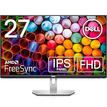 【中古】Dell S2721H 27インチ モニター (/フルHD/IPS非光沢/HDMIx2/sRGB 99%/傾き調節/AMD FreeSync/スピーカー付) 【中古】Dell S2721H 27インチ モニター (/フルHD/IPS非光沢/HDMIx2/sRGB 99%/傾き調節/AMD FreeSync/スピーカー付)