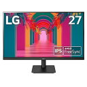 【中古】(非常に良い)LG フレームレス モニター ディスプレイ 27MP450-B 27インチ / フルHD / IPSアンチグレア / FreeSync対応 / 75Hz / 高さ調節 / フリッカー(2)