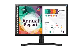 【中古】LG 27BN85UN-B 27インチ IPS UHD 4K モニター (3840x2160) USB Type-C VESA DisplayHDR 400 MAXXAUDIO 内蔵スピーカー ゲーマー FPS RTSモード R
