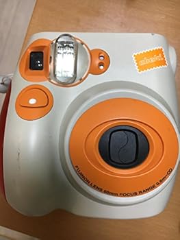 【中古】(非常に良い)FUJIFILM インスタントカメラ チェキ instax mini 7 オレンジ INS MINI 7 OR
