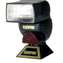 【中古】(非常に良い)Sunpak pz-040 C超コンパクトデジタル専用フラッシュTTL for Canon EOSデジタルと35 mmカメラ(ブラック)