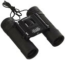 【中古】BARSKA 双眼鏡 AB10111 10x25 ルーシッドビュー ブラック コンパクト ブルーレンズ クラム