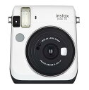 【中古】(非常に良い)富士フイルム(FUJIFILM) インスタントカメラ チェキ instax mini70 ホワイト INS MINI 70 WHITE