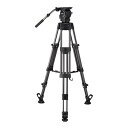 【中古】(未使用品)Libec ビデオカメラ用三脚 HEAD&三脚システム ミッドスプレッダータイプ 3段 大型 2WAY雲台 アルミ RSP-850M