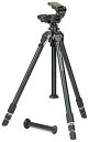 【中古】(未使用品)SLIK 三脚 プロフェッショナル II NS 3WAY雲台 3段 大型 ショートエレベータ付属 105986
