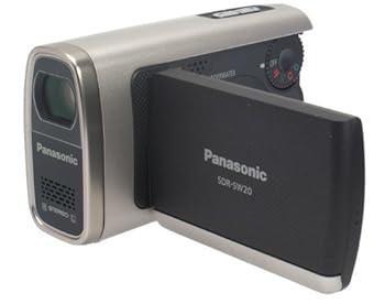 【中古】Panasonic 水深1.5m・30分までの防水機能搭載のSDビデオカメラ SDR-SW20-S