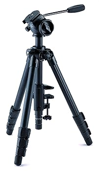【中古】(非常に良い)Velbon SUB-65 64インチ三脚 一脚センターカラムと流体パンヘッド付き 【中古】(非常に良い)Velbon SUB-65 64インチ三脚 一脚センターカラムと流体パンヘッド付き