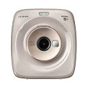 【中古】(非常に良い)富士フイルム(FUJIFILM) ハイブリッドインスタントカメラ instax SQUARE SQ20 ベージュ119mmX127mmX5...