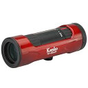 【中古】(未使用品)Kenko 単眼鏡 ウルトラビューI 15~50×21 15~50倍 21mm口径 ズーム式 レッド 429075