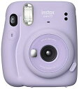 【中古】(非常に良い)富士フイルム(FUJIFILM) インスタントカメラ チェキ instax mini 11 ライラックパープル INS MINI 11 P...