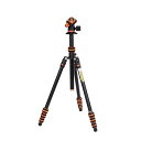 【中古】【国内正規品】3 Legged Thing スリーレッグドシング パンクス トラビス 2.0 & エアヘッド ネオ 2.0 キット 三脚+ボールヘッド ブラック TRAVISB(2)