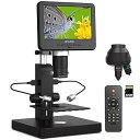 【中古】(未使用品)JOYALENS JL246PS 3レンズHDMIデジタル顕微鏡 7インチLCD顕微鏡 4000X UHD 2160P コイン顕微鏡 フルサ...