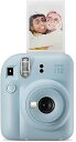 【中古】富士フイルム Instax Mini 12 インスタントカメラ - パステルブルー