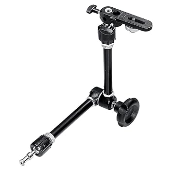 【中古】(未使用品)Manfrotto アクセサリー バリアブルフリクションアーム カメラブラケット付き 244