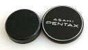 【中古】Pentaxレンズキャップ、フロント&リアAsahi